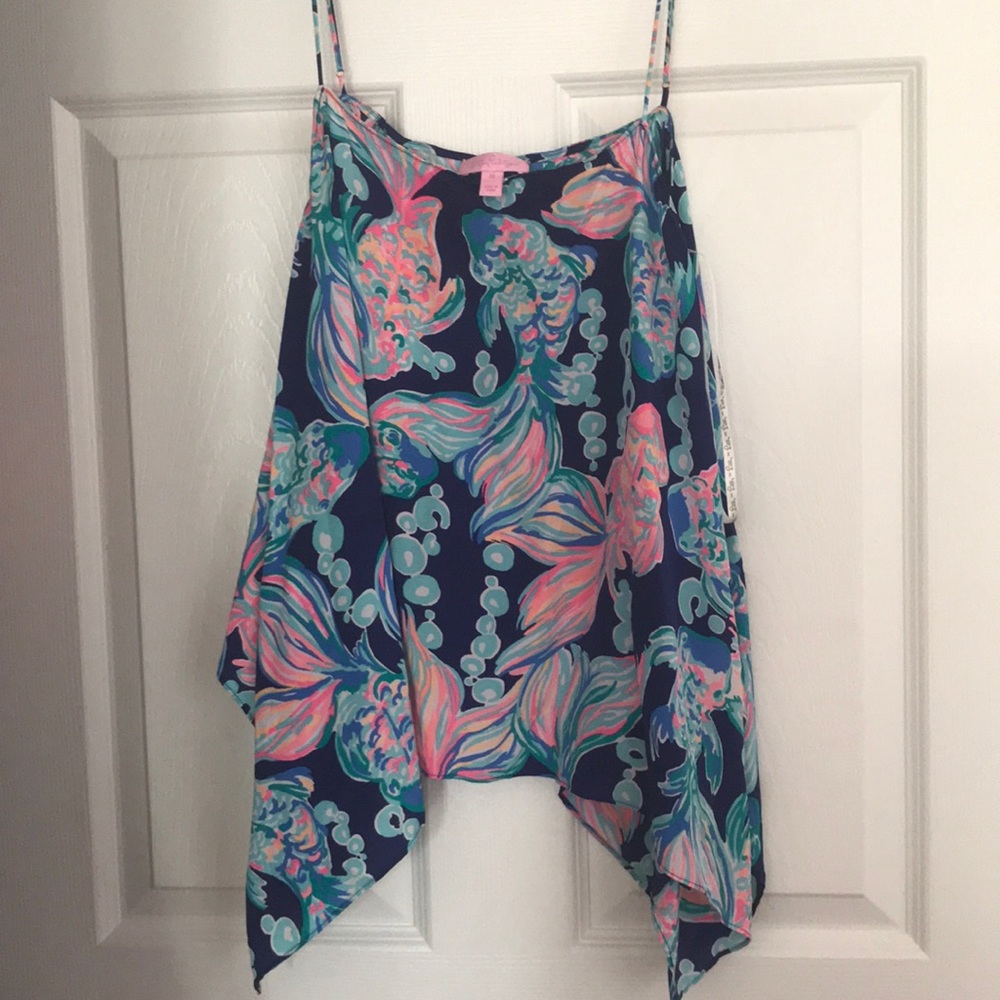 EUC Lilly Pulitzer Going Coastal Kimi Tank M